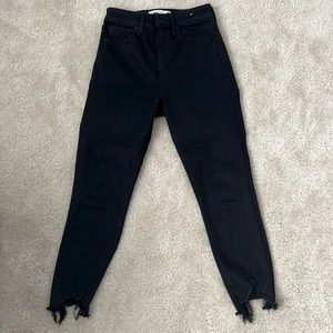 Abercrombie Super skinny ankle curve love high rise